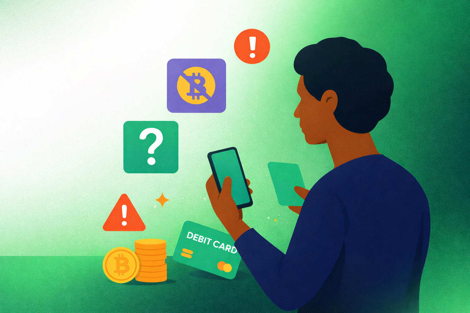 اشتباهات رمزارزی