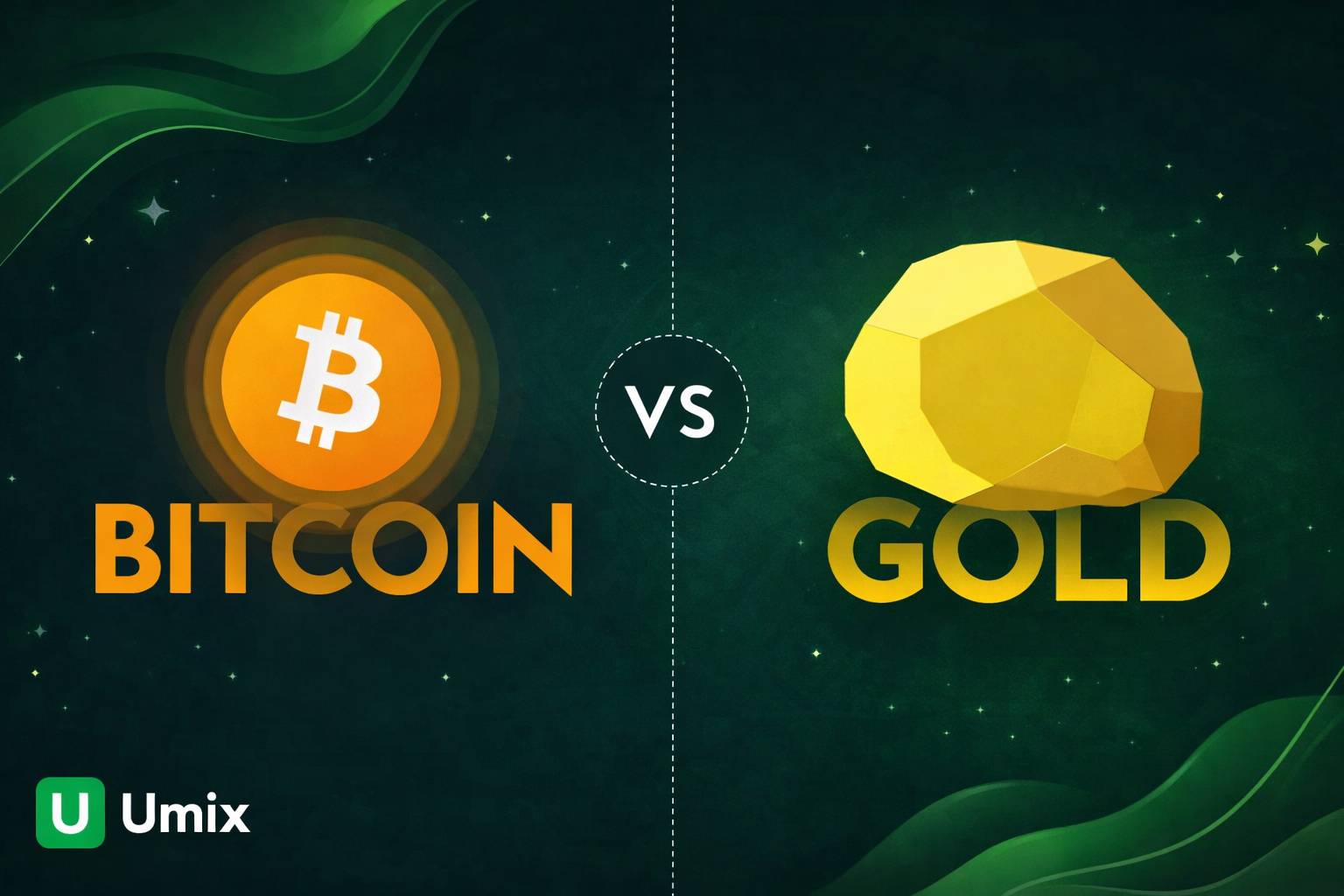 طلا یا بیت کوین