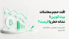 افت حجم معاملات اسپات بیت‌کوین و کاهش فعالیت بازار ارزهای دیجیتال